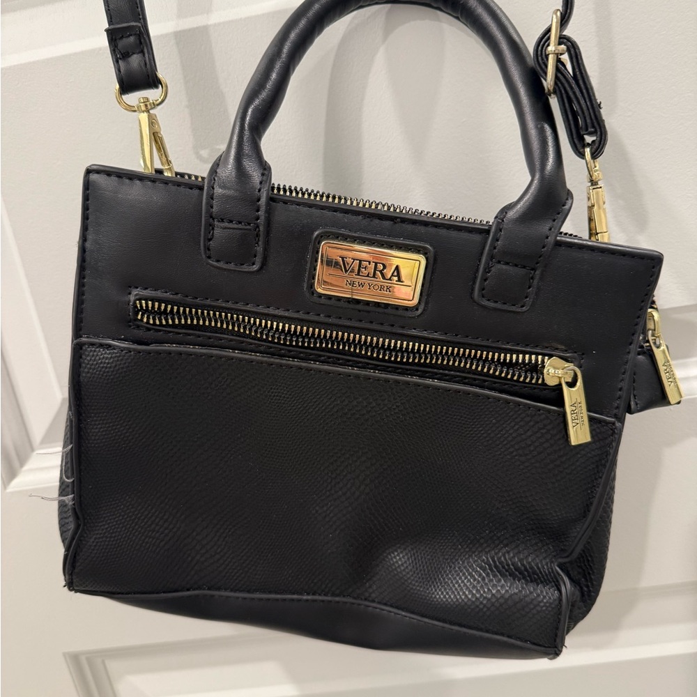 Vera New York Black Crossbody Bag